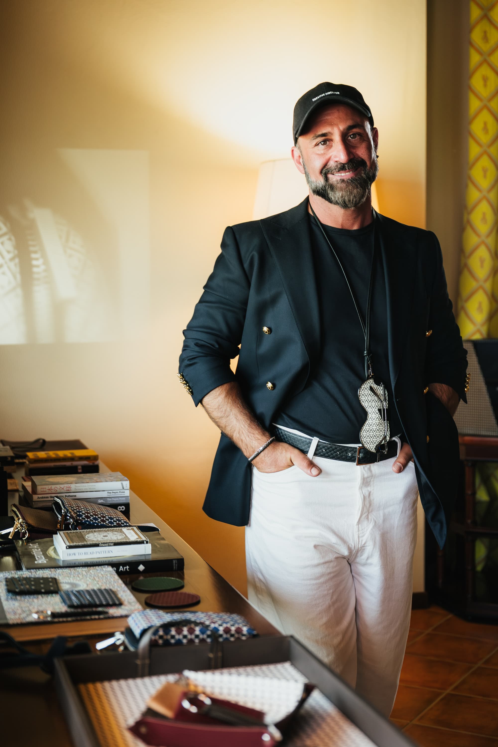 Espositore con accessori Made in Italy